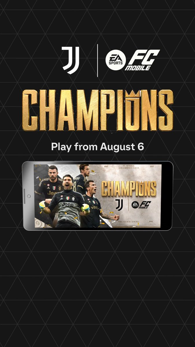 Back-to-back dominance. A Bianconeri mastery. ⚪️⚫️ Relive JuventusMD’s 2015/16 double-winning season in Champions. Which legend enters your #FCMobile squad first?