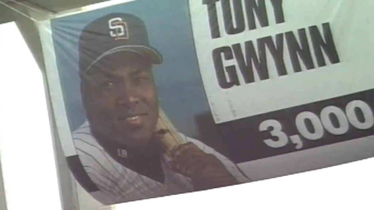 On this day in 1999, Tony Gwynn joined the 3,000-hit club 🧡