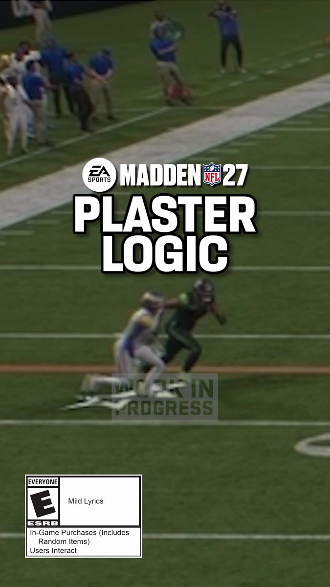 Let Henry Leverette tell you why EVERY defense should be using Madden NFL 27's new Plaster Logic 🛡️🧠