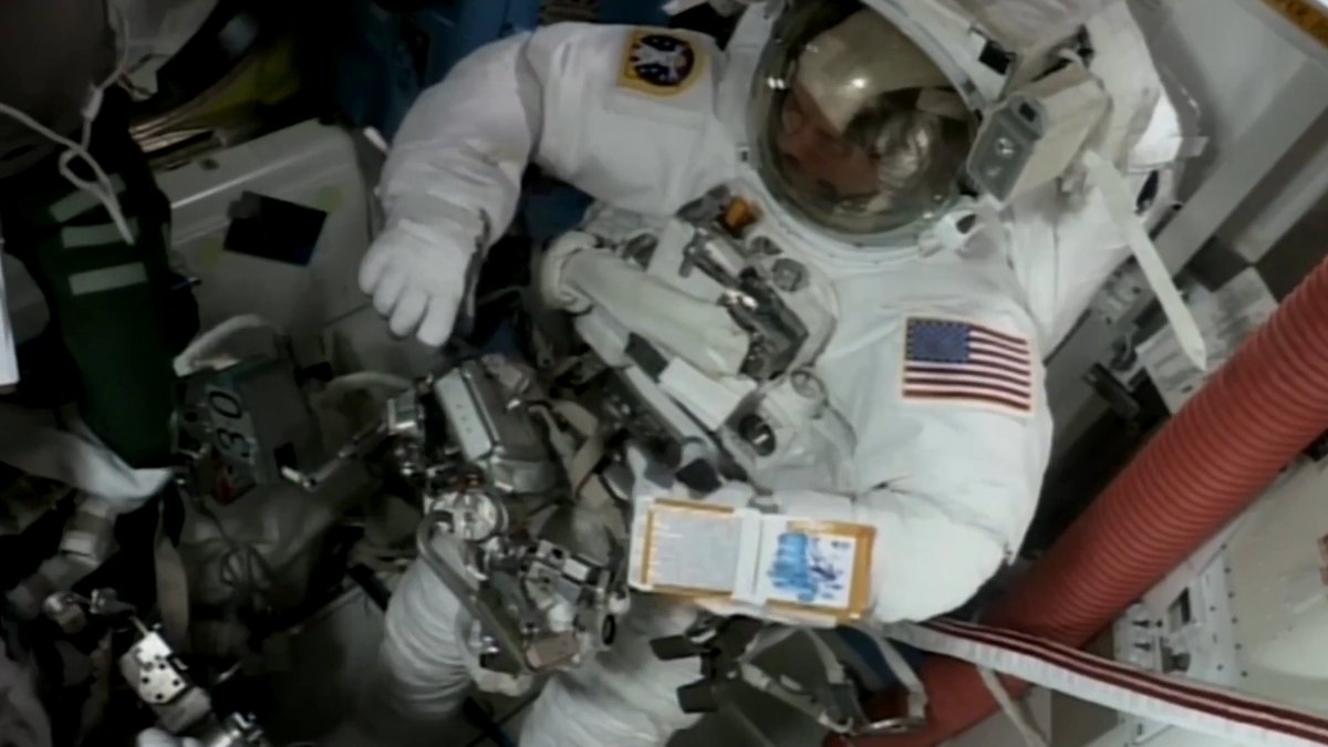 NASA astronauts Jessica Meir and Anil Menon took part in the US Spacewalk 96 at the International Space Station, aiming to prepare the station's exterior for the installation of roll-out solar arrays later this year