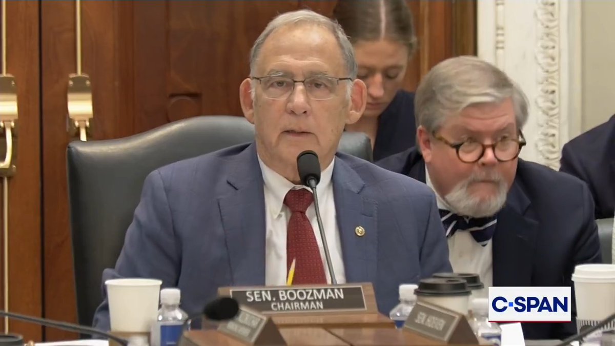 Senate Agriculture Committee Chair Senator John Boozman (R-AR) on committee failing to advance Farm bill: "At the end of the day, I think our states lose, I know our farmers are going to lose, and they don't have anything to do with this."