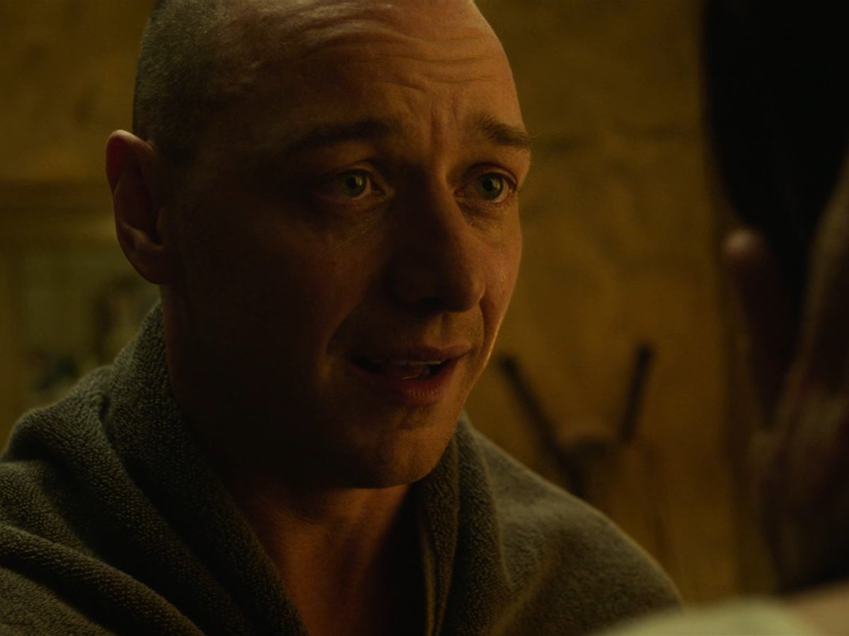 James McAvoy understood the assignment(s). Film: SPLIT (2016)
