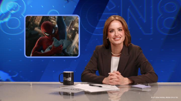 Haley Baylee is on the case. She’s tracking down witnesses, local legends, and anyone lucky enough to get a Spidey sighting. Tune in for the latest on Galaxy News 8 and get a look at the new #GalaxyZFold8. 🕷️ #Samsung #SpiderManBrandNewDay Pre-Order now: See #SpiderManBrandNewDay in theaters now! Spider-Man Movie