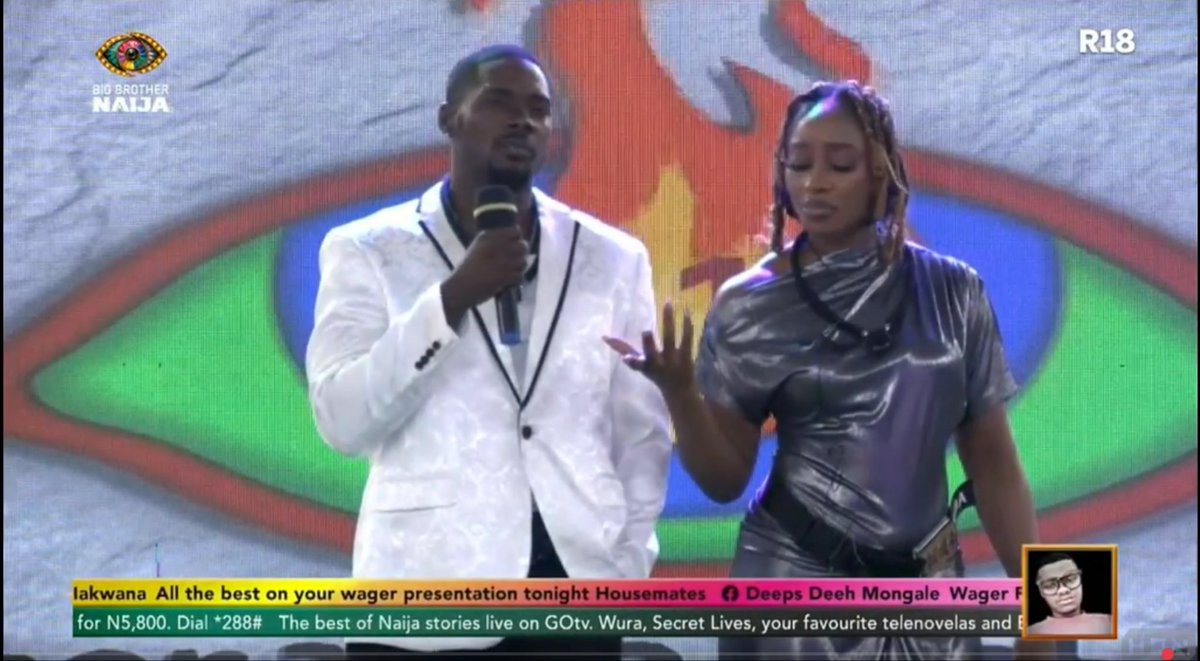Hosting is who Sheba is. She does not just host, SHE TAKES OVER• We need a masterclass at this point🔥💯. 🎥: Big Brother Naija #BBNaija #ShebaGamde