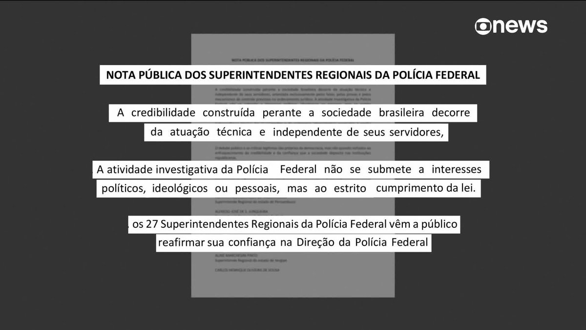 Polícia Federal defende diretor após polêmica no STF, apura Julia Duailibi. Superintendentes reafirmam independência técnica e rechaçam ataques. ➡️ #GloboNewsMais - de segunda a sexta, às 16h, na #GloboNews. Assista na TV e no globoplay