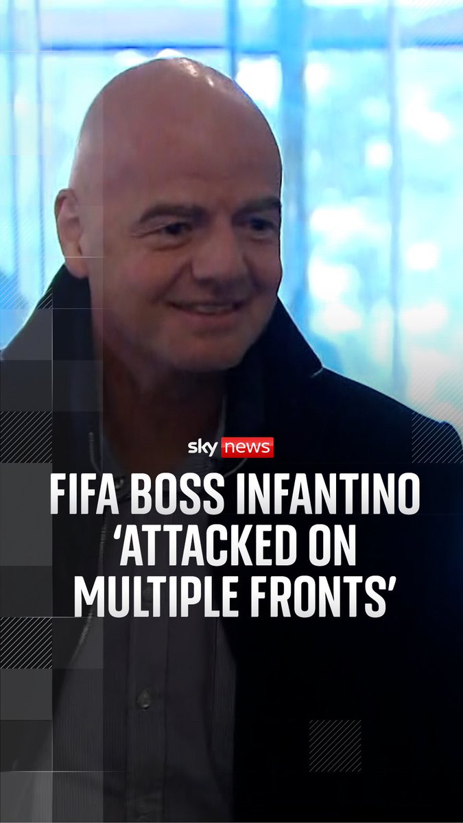 Sky's Rob Harris explains the widespread loss of confidence in Gianni Infantino's leadership after the botched attempt to sell off stakes in the World Cup. The FA has sent a letter to FIFA withdrawing its support for his re-election as president, Sky News understands.