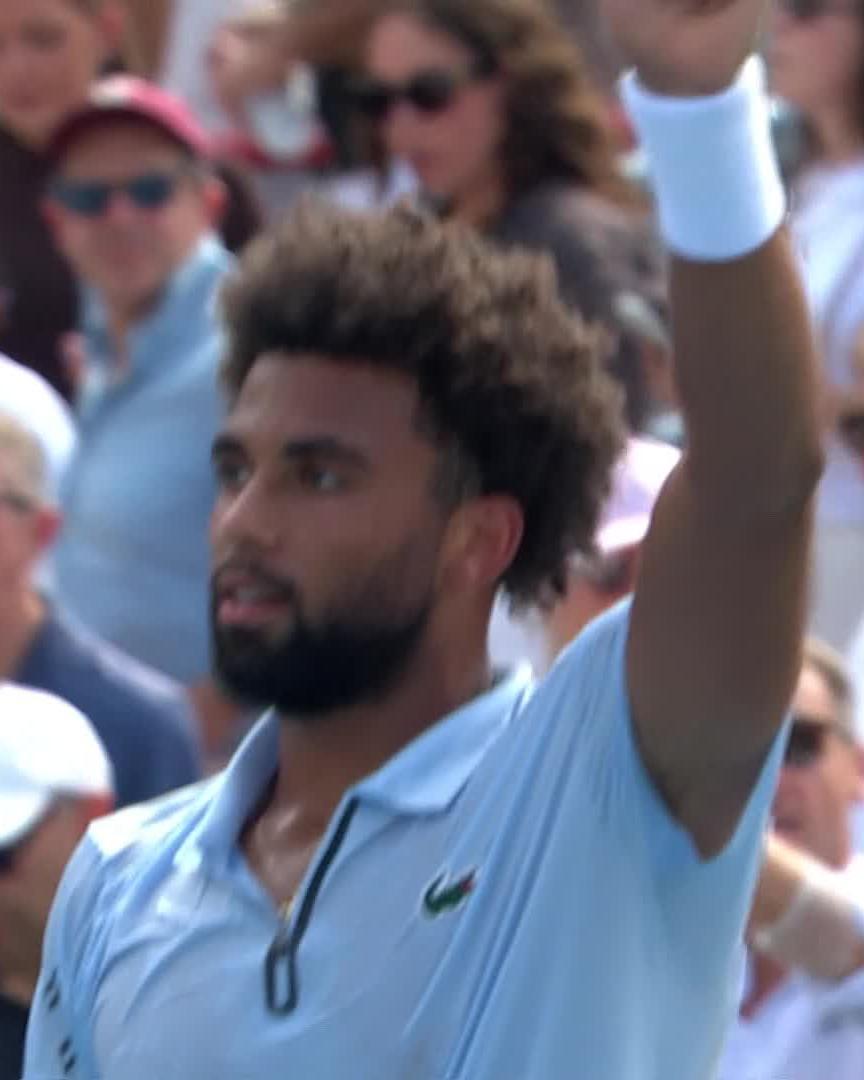 Fils first into final 16 The Frenchman eliminates Navone 6-3 6-2 in Montreal! #NBO26