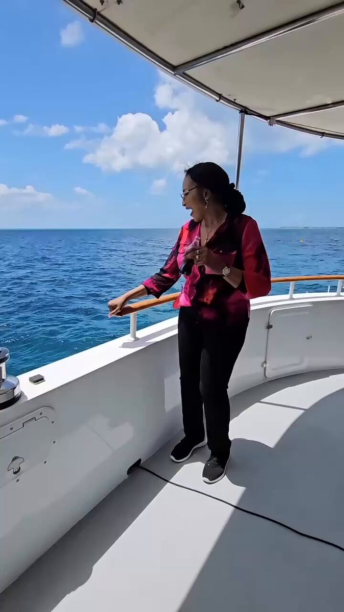 No die o. Bianca Ojukwu enjoying life.