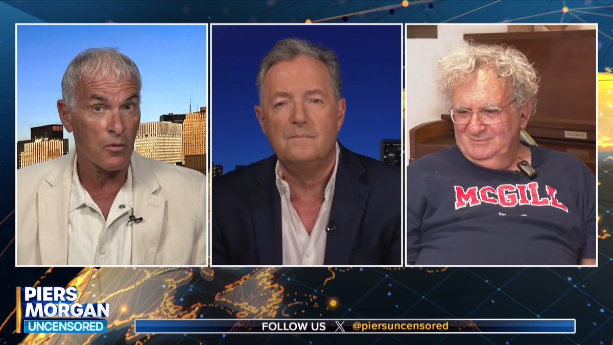 "This is not the West Bank, you have to carry on in a civilized fashion. Very difficult for you - but try!" Norman Finkelstein clashes with Benny Morris over why Hamas is being asked to disarm, but Israel is not. 📺 Piers Morgan | Norman Finkelstein