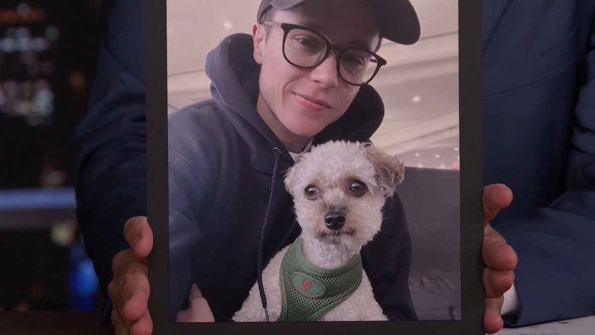 Missed opp to cast Elliot Page’s dog Mo in The Odyssey Movie 😭 #FallonTonight #TheOdyssey