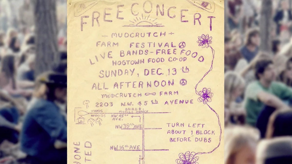 “It got too big. We had to quit because people were coming from other states. That was really in some ways some of the best times…We did everything ourselves. It was just a really good time.” - Randall Marsh on Mudcrutch’s Free Farm Festivals in Gainesville, Florida in the early 1970s. [Clip from ‘Runnin’ Down A Dream’ documentary by Peter Bogdanovich (2007)]