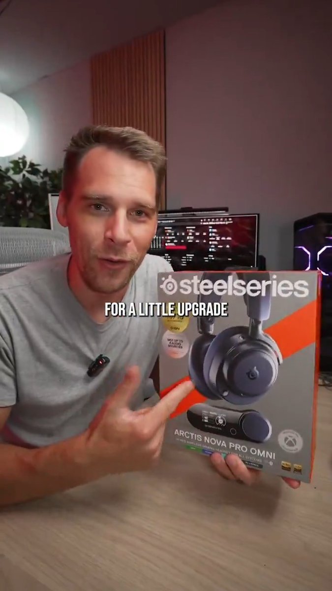 top-shelf specs📈 unlimited battery📈 killer good looks📈 Arctis Nova Pro Omni🏆 GG's "YourPersonalGeek" ➡