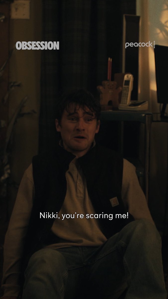 Don't be scared. #Obsession is streaming on Peacock.