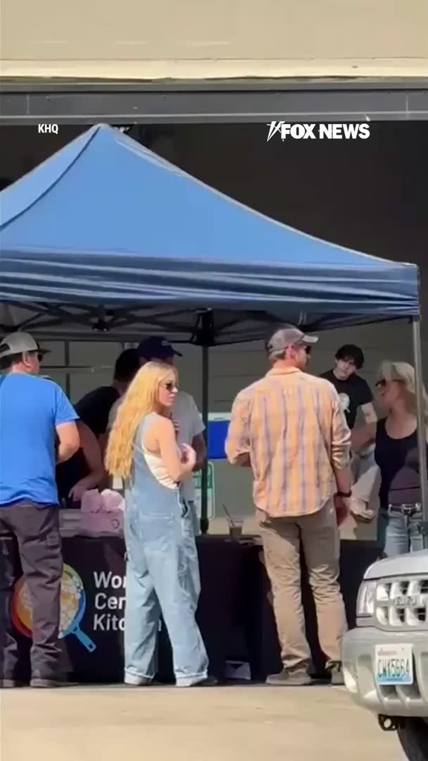 Sydney Sweeney is back in her hometown of Spokane, Washington, not for a movie role, but to help families affected by devastating wildfires. The actress has been serving meals to evacuees and first responders as fast-moving flames continue to tear through eastern Washington. The fires have forced about 67,000 people to evacuate, making it the worst natural disaster the region has experienced, according to local officials.