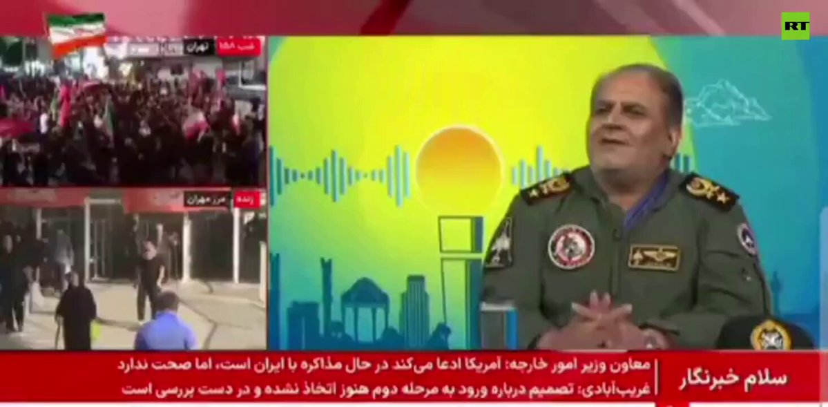 🇺🇸🇮🇷 Iranian Air Force general said today that an Iranian aircraft bombed US bases using just paper maps He says pilots flew without GPS and without radio communication in order to not get detected, catching US air defenses off guard