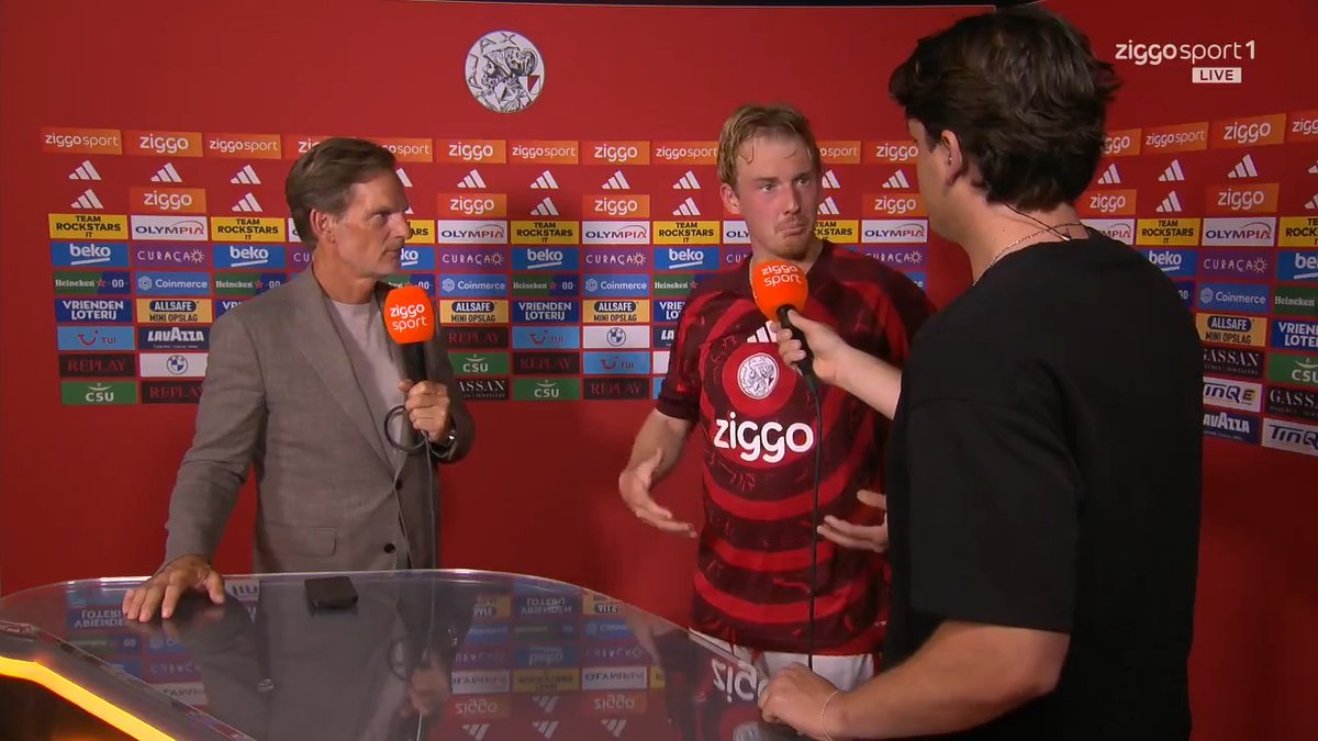 'Ik wilde van dit alles deel uitmaken' 🥰 Julian Brandt geeft tekst &amp; uitleg over zijn transfer naar Ajax 🗯️ #ZiggoSport #UECL #AJASHE