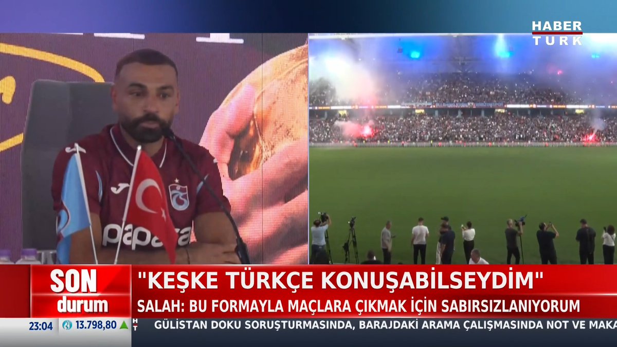 📌Salah'a görkemli imza töreni. Mısırlı yıldız için binlerce taraftar stada akın etti.