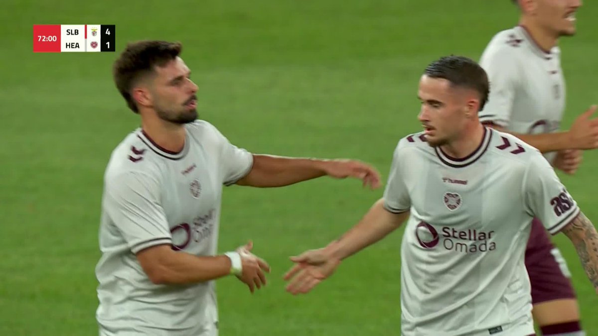 One goal back for Heart of Midlothian FC! 💜 Tom Renaud finishes well after a silky move from the visitors 🔥