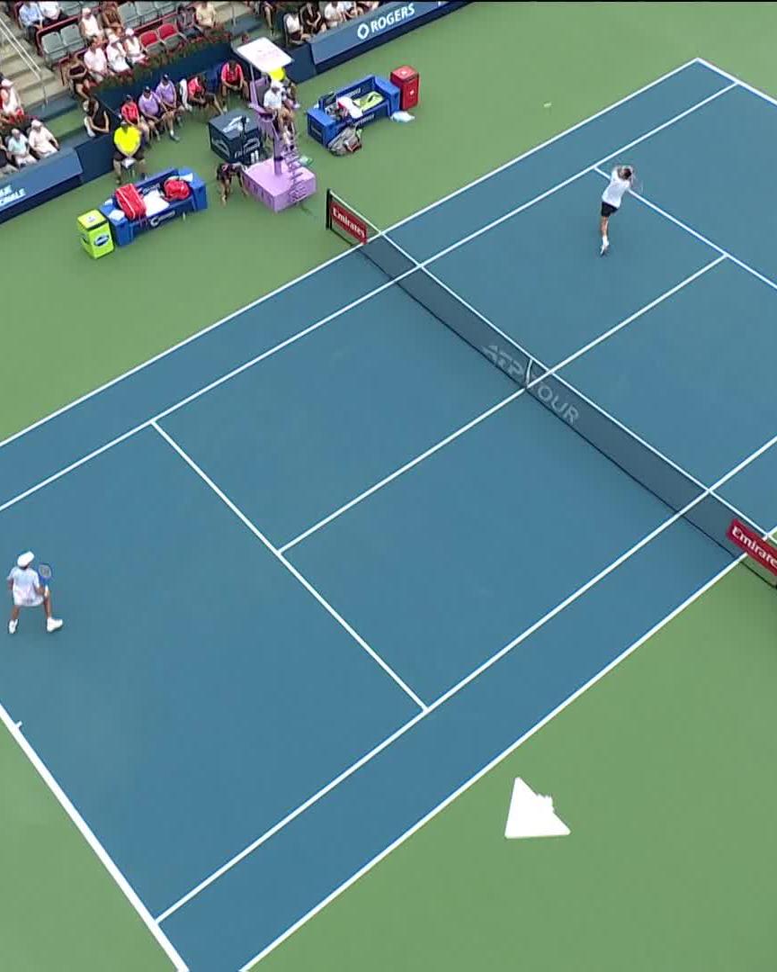 Immense tennis skills 🙌 What a point! #NBO26