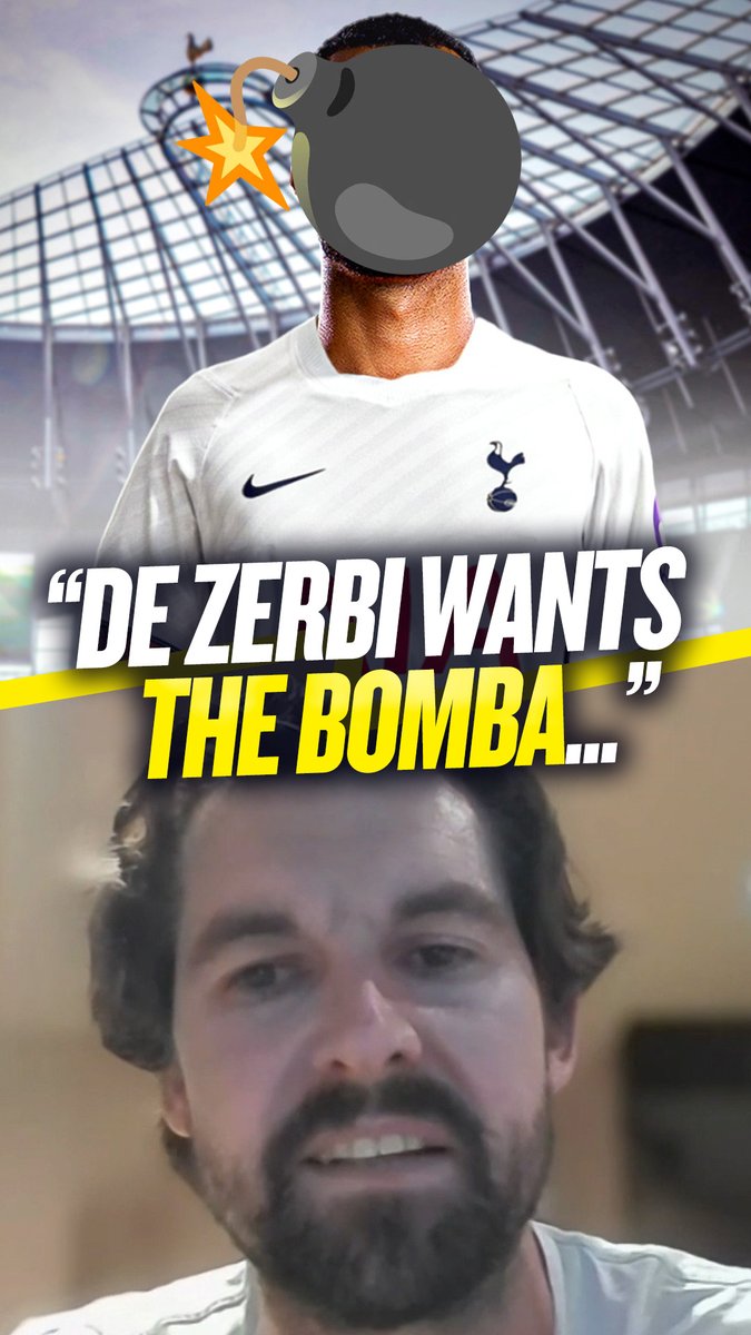 💣 "What De Zerbi wants is the "Bomba" in attack..." 👀 "I think Gakpo is the one he wants." Spurs reporter George Sessions speaks on the reported "Bomba" signing Tottenham want to make in the transfer window ⚪️
