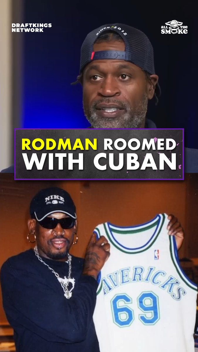 Dennis Rodman was living in his own world... and Mark Cuban's guest house 😂 He and Dirk Nowitzki look back on The Worm's unforgettable 12-game run with the Mavericks