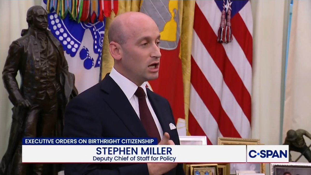.Stephen Miller explains the difference between a tourist and birth tourist: "So if you're telling a consular officer you're here as a tourist but your true purpose and intent is to go to a baby mill, give birth... then you're committing a fraud against the American government."
