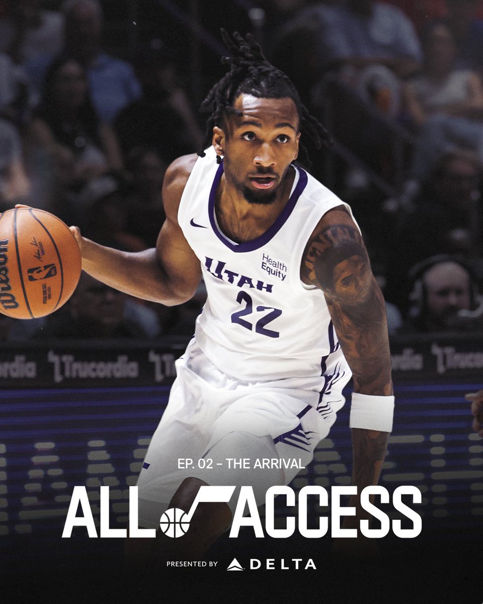 wearing the colors for the first time ๐ฃโช๏ธ ๏ธ Follow Darryn Peterson during his first days in Utah All Access presented by Delta