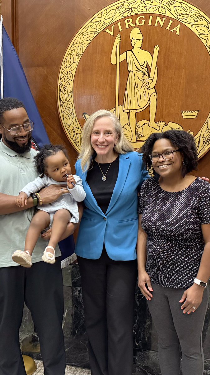 Since taking office in January, my administration has restored the right to vote for more than 66,000 Virginians who were formerly incarcerated. People who served their time, came home, and deserve to have their voices heard. Today, I spoke with Mr. Patterson, who had his rights restored.