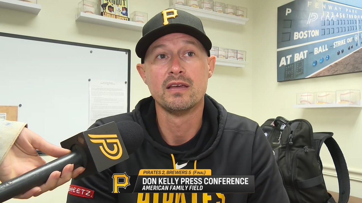 DK on the Pirates right now: "We're scuffling right now. We've gone through some stretches throughout the season where we've struggled, and we've found ways to get out of it." On Carmen Mlodzinski starting tomorrow: "He's gonna start tomorrow, and then we'll see how everything plays out after that." ⬇️