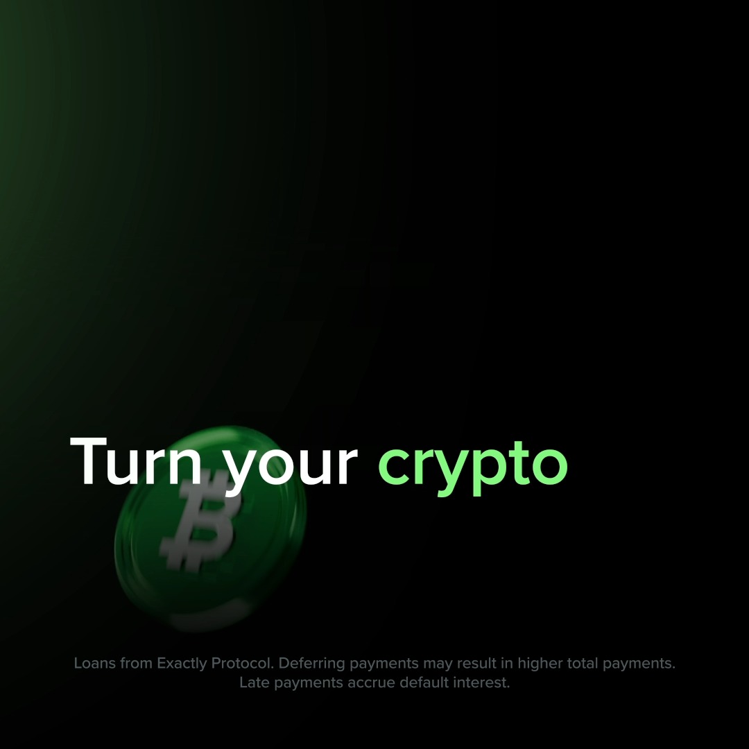Unlock cash without selling your crypto 🔓 Borrow against your BTC, ETH, XRP, or USDC while keeping your positions intact. Loans offered through Exactly Protocol 𝚵. Get cash deposited straight into your Uphold account instantly. No credit check, no waiting. ▶︎ Use cash to spend or withdraw ▶︎ Shorter loan terms = better rates ▶︎ Repay early with no penalty ▶︎ Defer your loan & interest payments as needed Get started in the Uphold App 📲 Loans from Exactly Protocol. Deferring payments may result in higher total payments. Late payments accrue default interest.