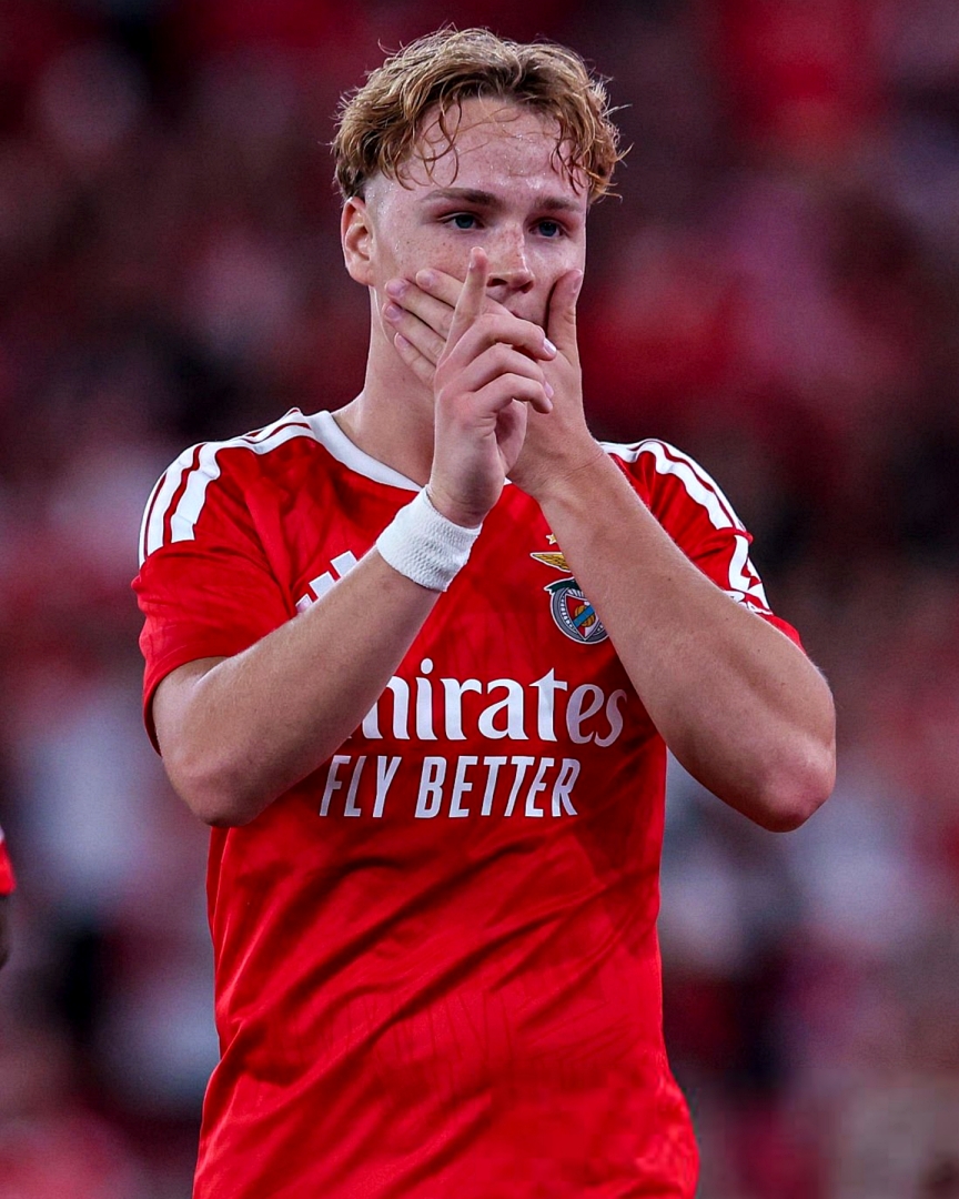 "Schjelderup é um jogador de quem eu gosto muito e tem características muito importantes para aquilo que nós vamos querer fazer no Benfica."