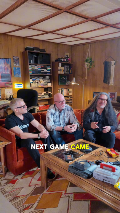 getting nostalgic with the OGs at QuakeCon, celebrating 35 years of id: John Carmack, • 𝚝𝚑𝚊𝚝 𝚝𝚘𝚖 𝚑𝚊𝚕𝚕 • John Romero 🤘🏽