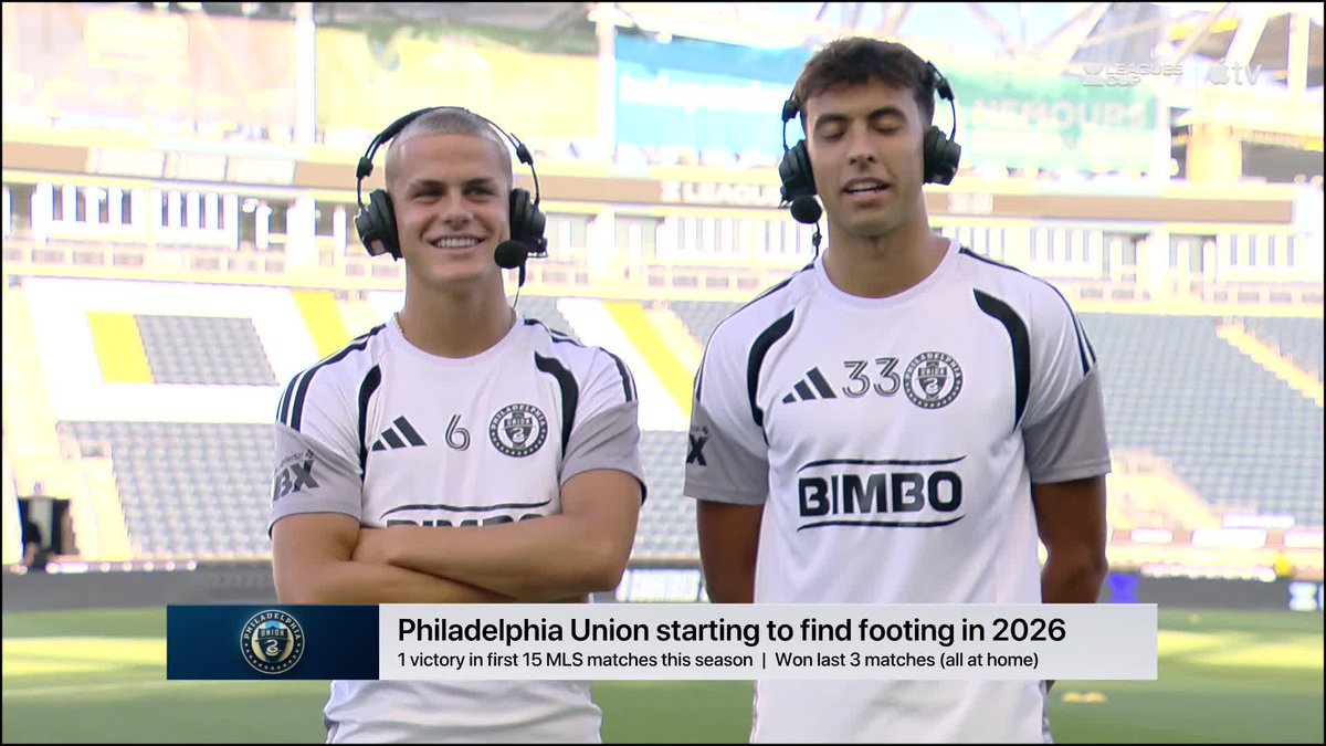 Big one tonight for the Sullivan brothers in the City of Brothery Love ⚡ Cavan and Quinn are hoping for some special moments tonight with Philadelphia Union against Cruz Azul––watch at 8:00pm ET on Apple TV: