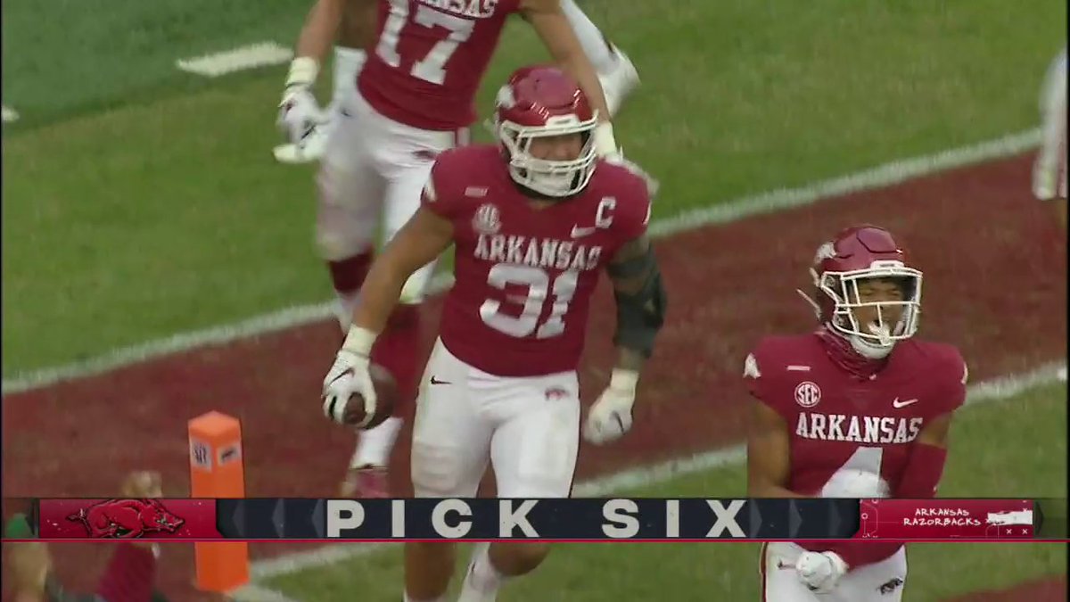 Arkansas with 1% chance to win the SEC this season…. Take me back to the good days
