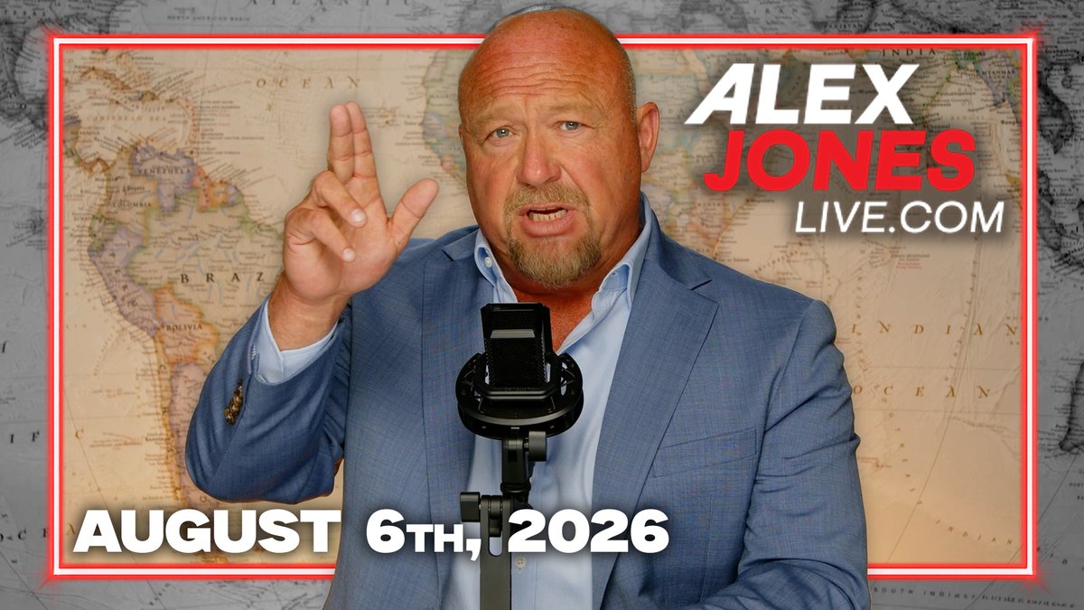 THURSDAY TRANSMISSION: Trump Vows To Arrest Leakers Who Exposed Missile Shortage, Clashes With Hegseth! Fauci Faces Certain Indictment After Senate Holds Him In Contempt! PLUS, Trump Admin Greenlights Rollout Of New mRNA Injections! Alex Jones Interviews Steve Quayle, The Anti-Globalist Visionary Who Was The First To Predict Everything That's Happening Today Over 30 Years Ago, And Quayle Says We Are Literally Facing A Satanic Cannibal Cabal Hellbent On Triggering A Mass Depopulation Event! FINALLY, Frontline War Correspondent & Russia's Most Popular Talkshow Host, Vladimir Soloviev, Joins Alex Jones With The Russian Perspective, And He Calls Out The Top Globalists By Name Who Have Brought The World To The Precipice Of Planetary Thermonuclear War! THIS IS MUST-WATCH/SHARE INFO! — FULL SHOW 8/6/26