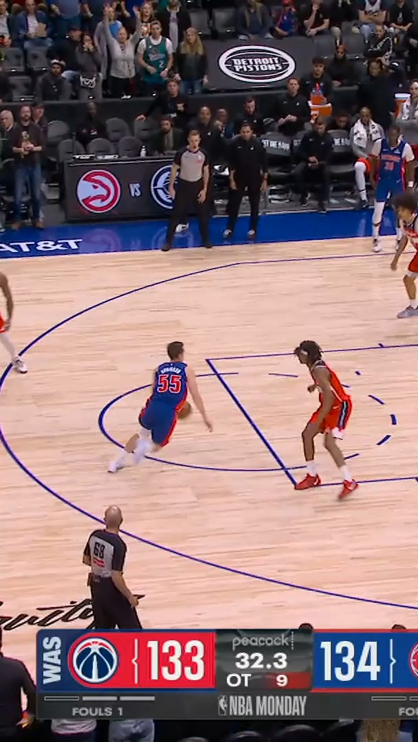 When Woo dropped the hammer in clutch time 💪