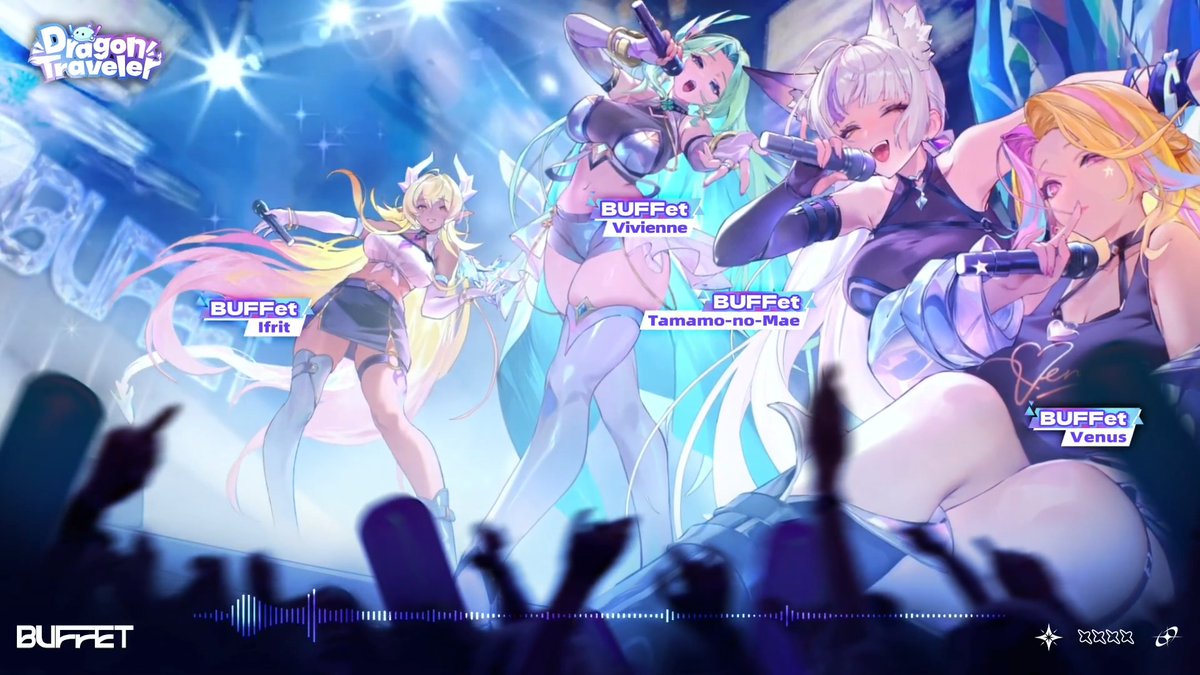 Another day of getting stun-locked by these BUFF babes! 🎁Gift Code: BUFFBUFF Fully Buffed. Heartbeat Overdrive!❤️ When the theme song drops, Dragon Traveler turns into a rhythm game! 🎶 #DragonTraveler