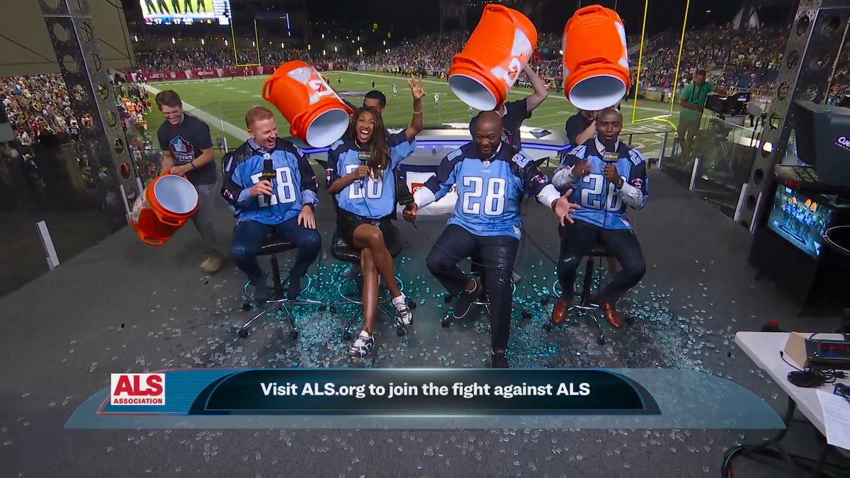 We love you, Chris Johnson 🩵 Thank you to our NFL and Sunday Night Football on NBC family for the feature on the Pro Football Hall of Fame broadcast. Donate: