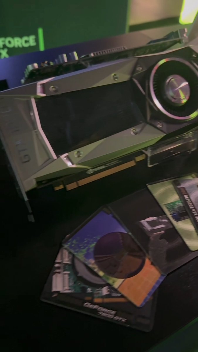 25 years of GeForce hardware on display at QuakeCon ! From GeForce 256 to RTX 5090 👀