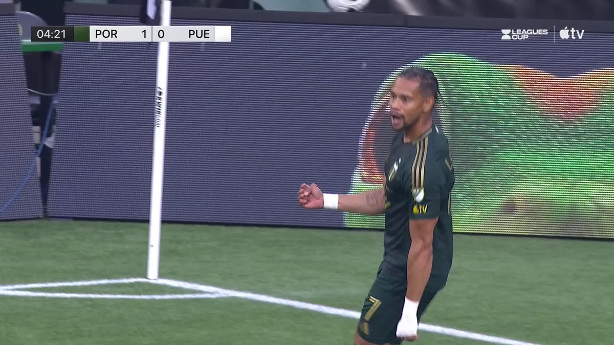 A little Ariel Lassiter magic 🪄 Portland Timbers nets first against Puebla! 📺 Apple TV: