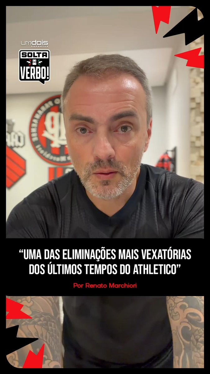 "É bom pra lembrar de que o Athletico não é o PSG, não é o Real Madrid, ainda tem muita coisa pra melhorar. O objetivo principal ainda, aparentemente, é se manter na primeira divisão e buscar uma vaga pra alguma competição internacional, Sul-Americana ou a Libertadores, se acontecer, vai ser muito bom. E nada disso apaga o excelente trabalho que o Odair vem fazendo com o Athletico. Vem tirando leite de pedra de um elenco relativamente curto" 🎙️ Renato Marchiori, no Solta o Verbo! 🆕 O "Solta o Verbo!" é um novo projeto do UmDois Esportes, criado para dar voz aos torcedores de Athletico e Coritiba.