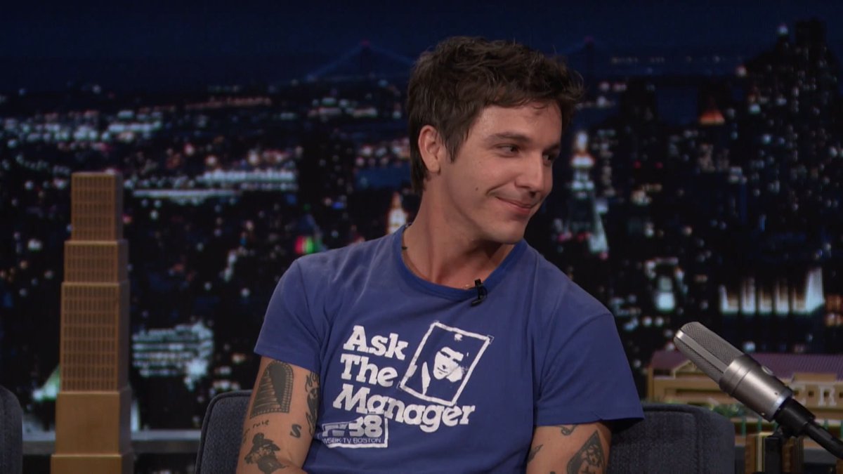 “It went on to change the trajectory of my career… we love Gracie!” -ROLE MODEL on opening up for Gracie Abrams! #FallonTonight