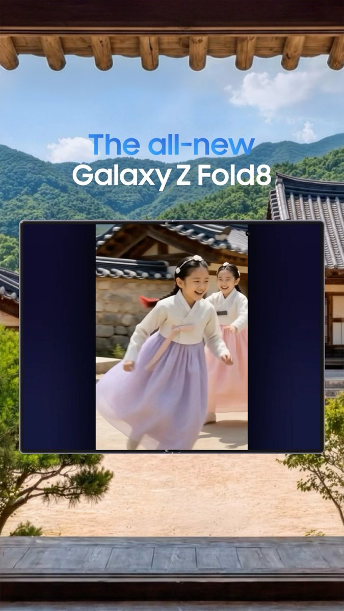 나만의 영상으로 새로 펼침 The all-new Galaxy Z Fold8 New 갤럭시 AI 구독클럽 혜택을 확인해 보세요! 자세한 내용은 삼성닷컴에서