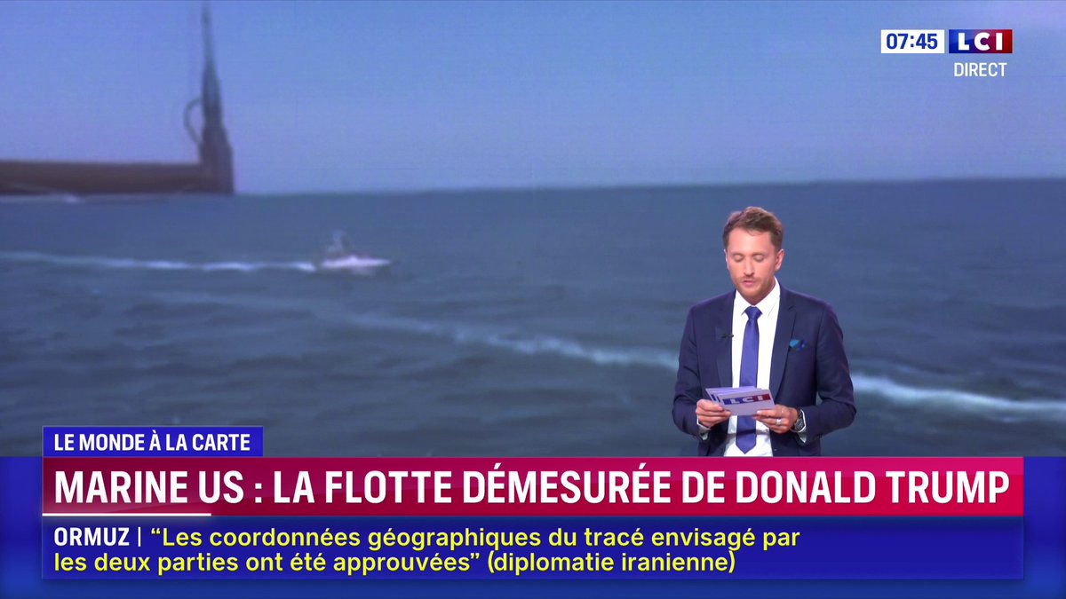 ▶️ Marine US : la flotte démesurée de Donald Trump 📺 Le Monde à La Carte avec William de Lesseux dans la matinale LCI