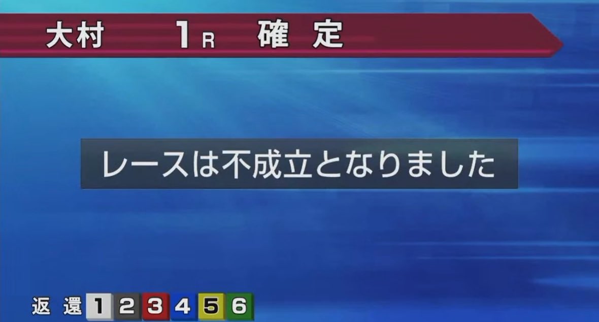 【歴史的大波乱】大村１Ｒ エッッッッッッ！？は？？？？