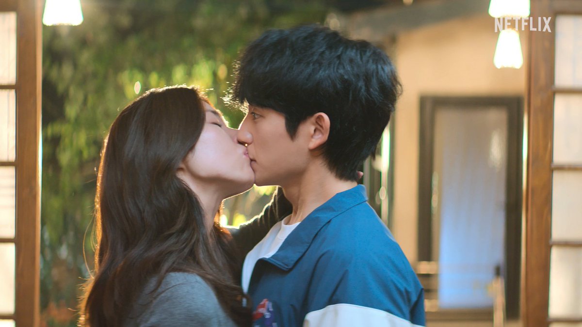 That’s one way to test the powers of true love’s kiss 👀 Our Sticky Love is now playing! #OurStickyLove #JungHaein #정해인 #HaYoung #하영