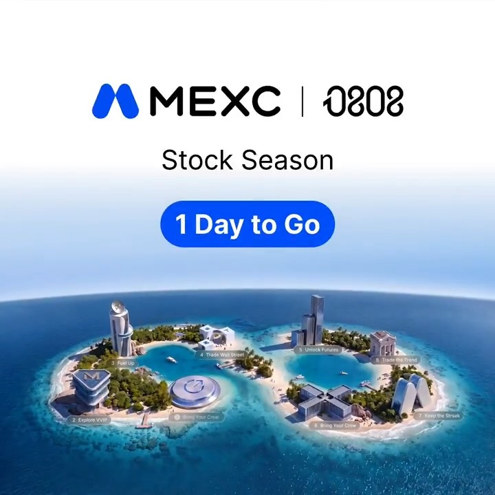 Ready? 1 day to go. It all begins tomorrow. #MEXC0808 #MEXC0FEE