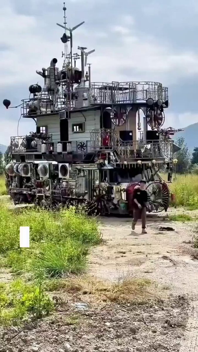 Steam punk inspired tiny home