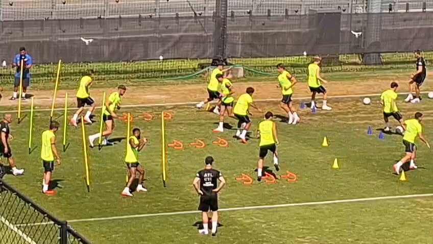 🔥EL ATLÉTICO DE MADRID SE PONE EN FORMA 📹Fco. Javier Díaz