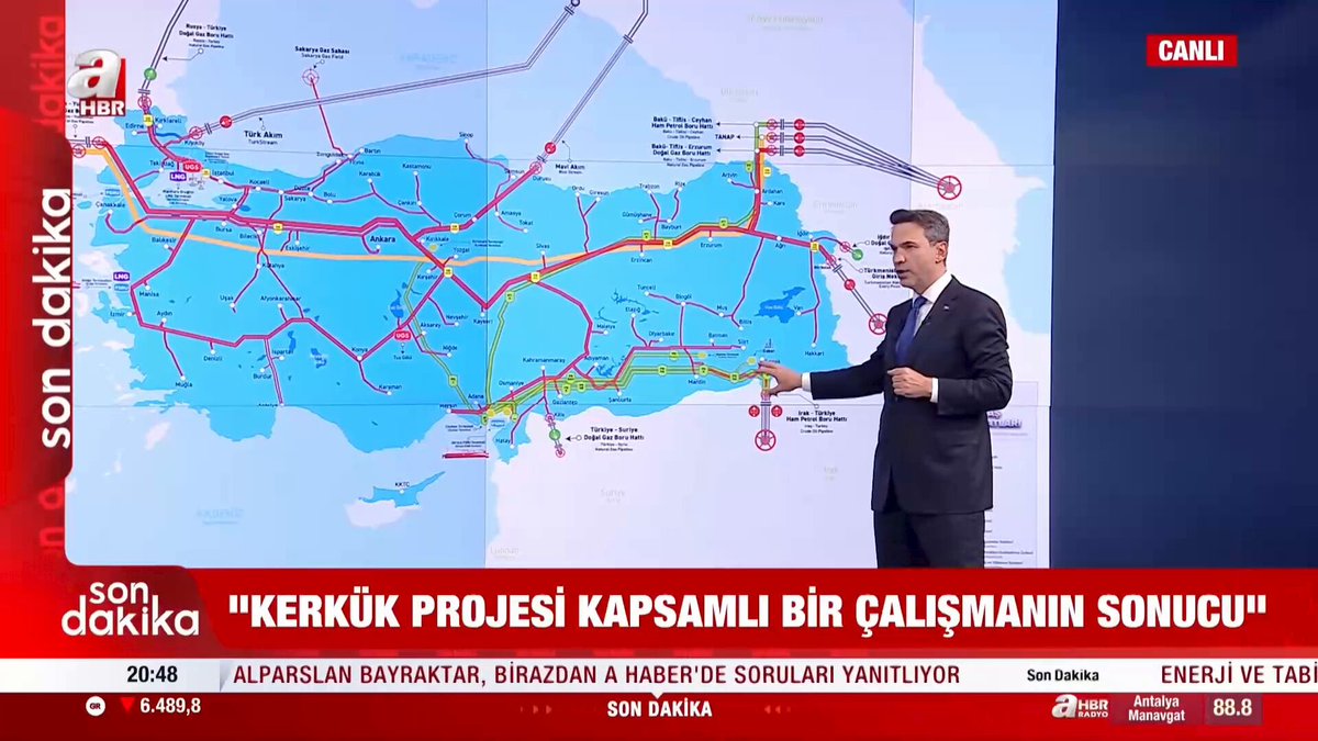 1 Ağustos’ta imzalanan anlaşmayla Irak-Türkiye Petrol Boru Hattı’nın 750 bin varillik kapasitesinin yeniden kullanımı için önemli bir adım atıldı. Hedefimiz bu hattı tam kapasiteye, ardından ilave yatırımlarla 2,5 milyon varile çıkararak Türkiye’yi bölgesel enerji ticaretinin merkezlerinden biri haline getirmek.